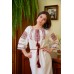 Embroidered dress "Zlata" handmade